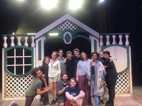 Cast & Crew of Much Ado About Nothing, Arkansas Shakespeare Festival, 2018