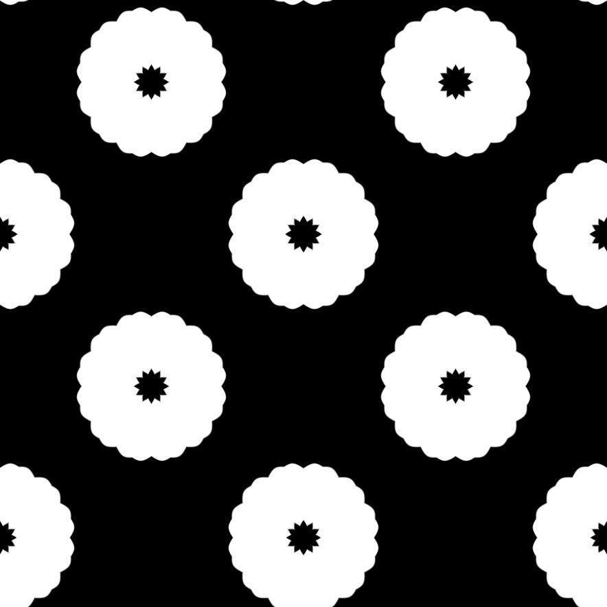 A tiled background image