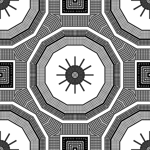 A tiled background image